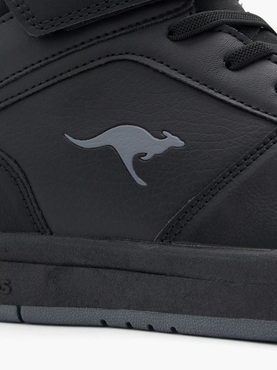 KangaROOS Sportbačiai aukštu aulu Juoda 97216 5