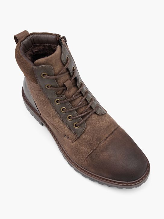 CAFE MODA Šněrovací boty Hnědá 97229 2