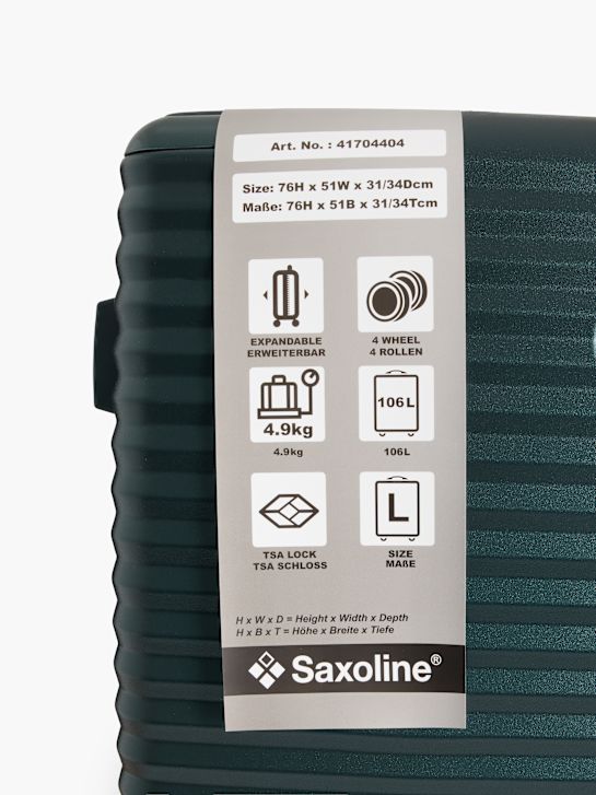 Saxoline Koffer Grün 97608 5