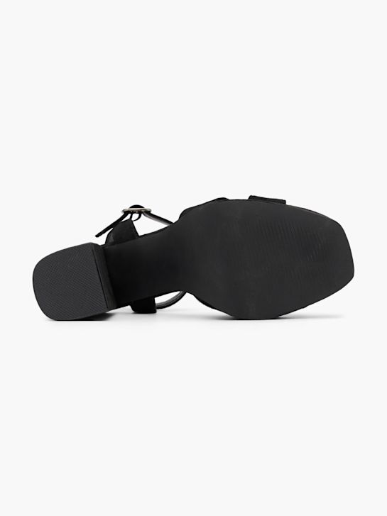 Graceland Zapatos abiertos de tacón Negro 97631 4