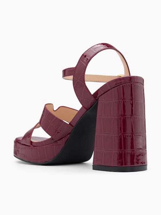 Catwalk Sandalias de tacón Rojo 97637 3