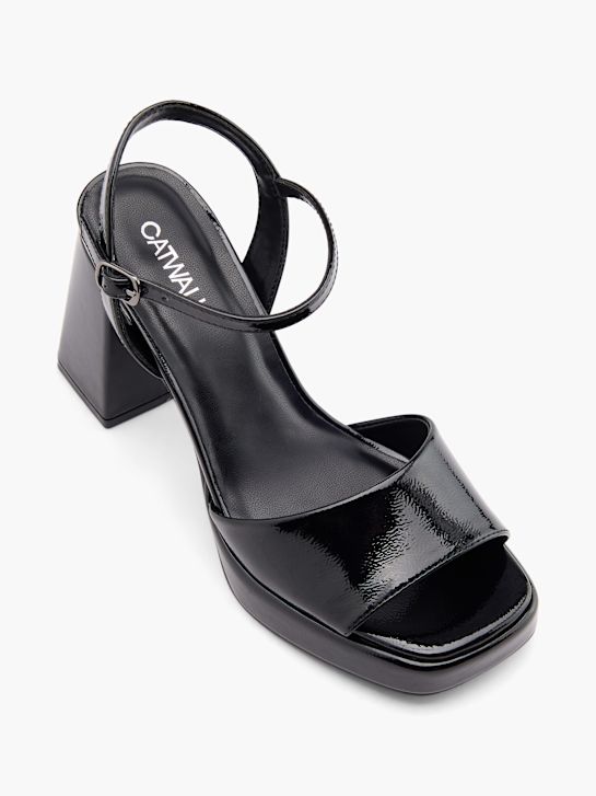 Catwalk Sandalias de tacón Negro 97641 2