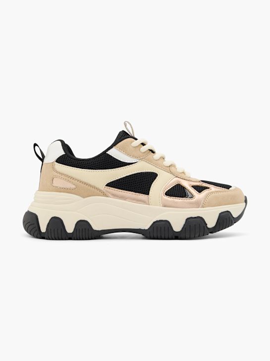 Graceland Chunky Sneaker Beige 99024 1