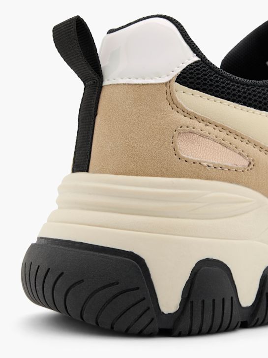 Graceland Chunky Sneaker Beige 99024 5