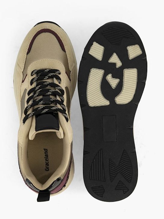 Graceland Sneaker Guld 99023 3