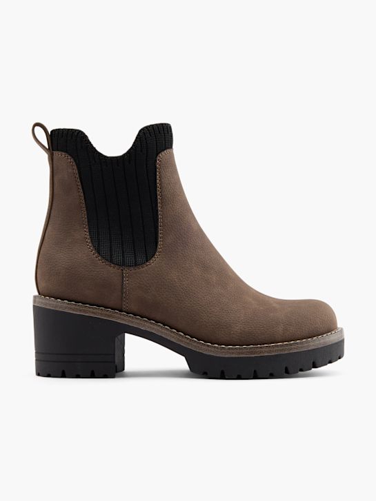 Graceland Bottines chelsea Taupe 97779 1