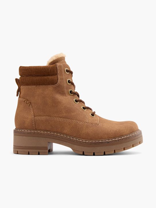 Graceland Bota com cordões Castanho 97775 1