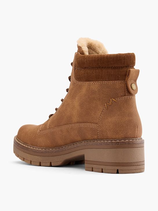 Graceland Bottes à lacets Marron 97775 3