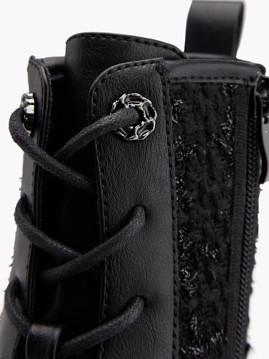 Graceland Bottes à lacets Noir 97785 5