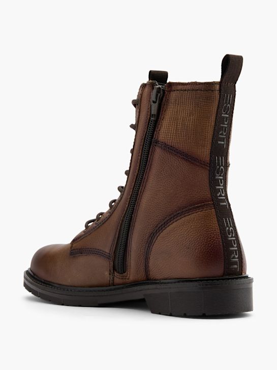 ESPRIT Schnürstiefelette Braun 98122 3