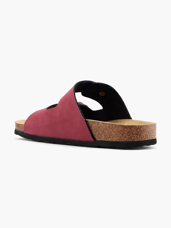 Björndal Chinelo com palmilha alta Cor de vinho 98016 3