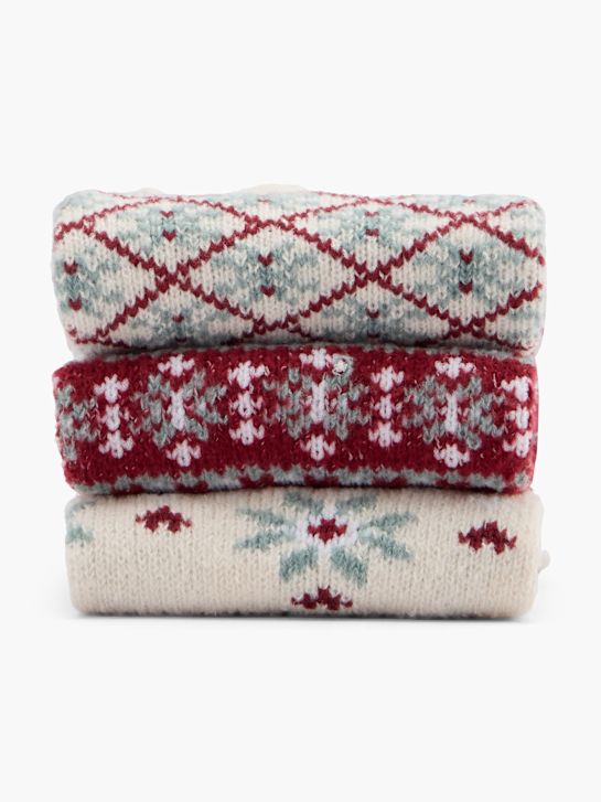 Cosy Nature Socken Burgunder 98565 2