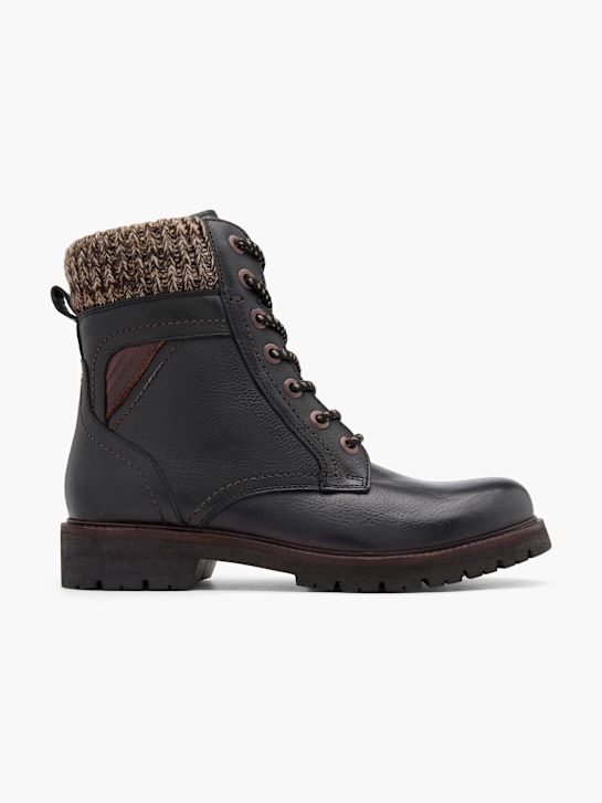 Highland Creek Botki sznurowane Czarny 98514 1