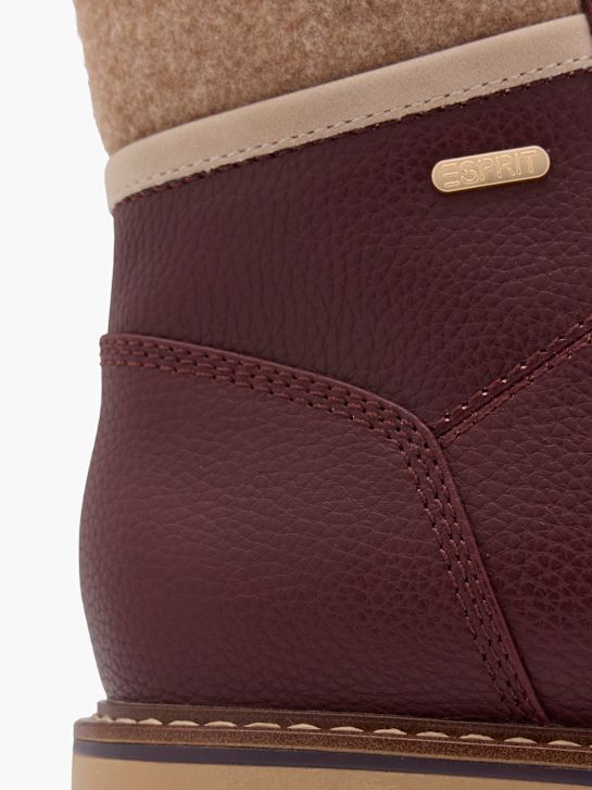 ESPRIT Bottes à lacets Bourgogne 98516 5