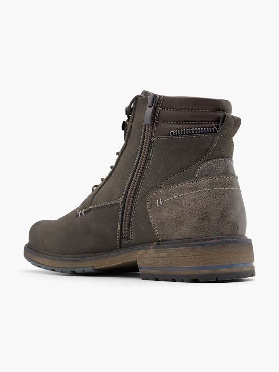 AM SHOE Schnürboots Braun 98601 3
