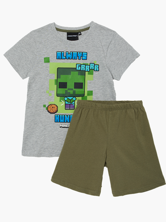 Minecraft Nachtwäsche Grau 98872 1