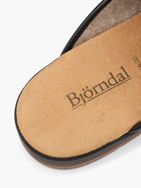 Björndal Zárt házicipő fekete 98957 6