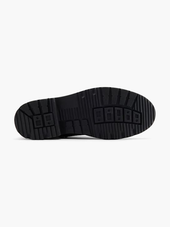 AM SHOE Schnürboots Schwarz 99039 4