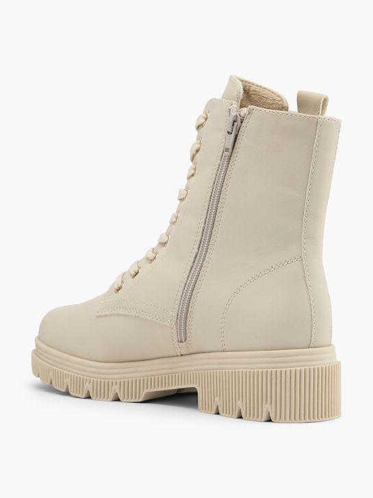 s.Oliver Schnürboots Creme 99141 3