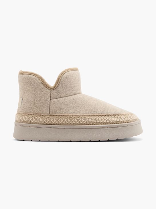 ESPRIT Plüsch-Hausschuh Creme 99158 1