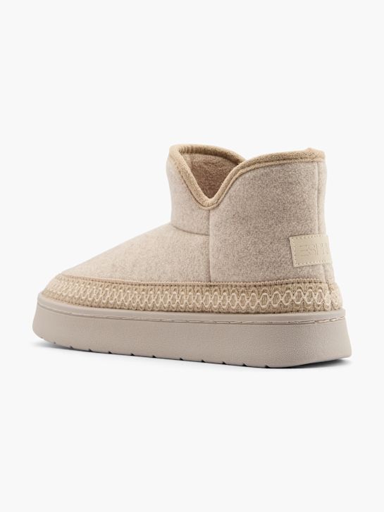 ESPRIT Plüsch-Hausschuh Creme 99158 3