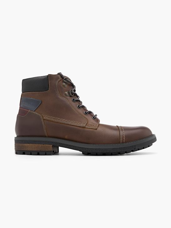 AM SHOE Šnurovacia obuv Hnedá 99283 1