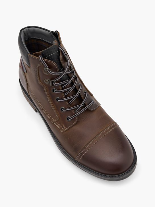 AM SHOE Snørestøvle Brun 99283 2