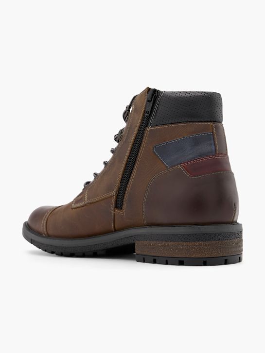 AM SHOE Stivale allacciato Marrone 99283 3