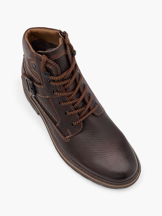 AM SHOE Stivale allacciato Marrone 99281 2