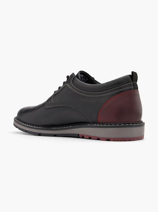 AM SHOE Businessschuh Schwarz 99287 3