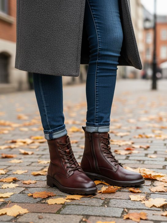 5th Avenue Bottines à lacets Marron 100532 6