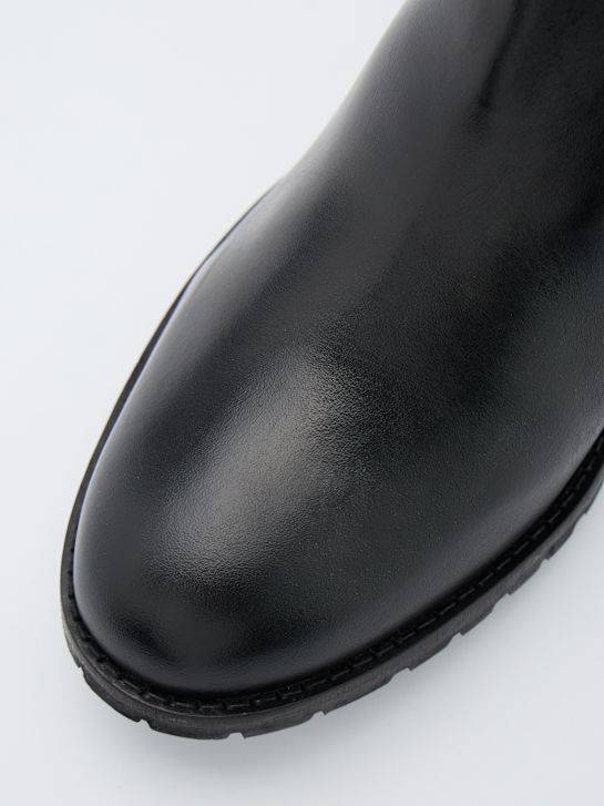 5th Avenue Weitschaftstiefel Schwarz 100528 5