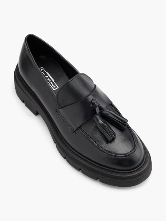 5th Avenue Mocassins Noir 100514 2