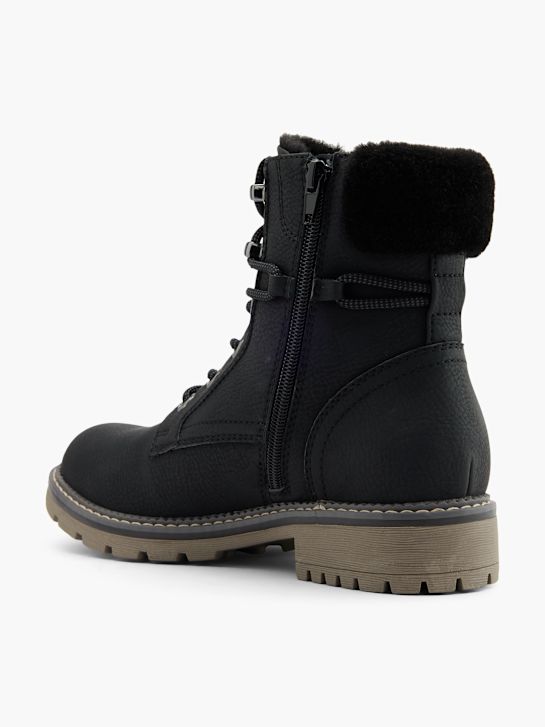 Highland Creek Botki sznurowane Czarny 100540 3