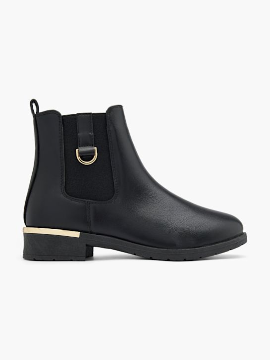 Catwalk Botki chelsea Czarny 100988 1