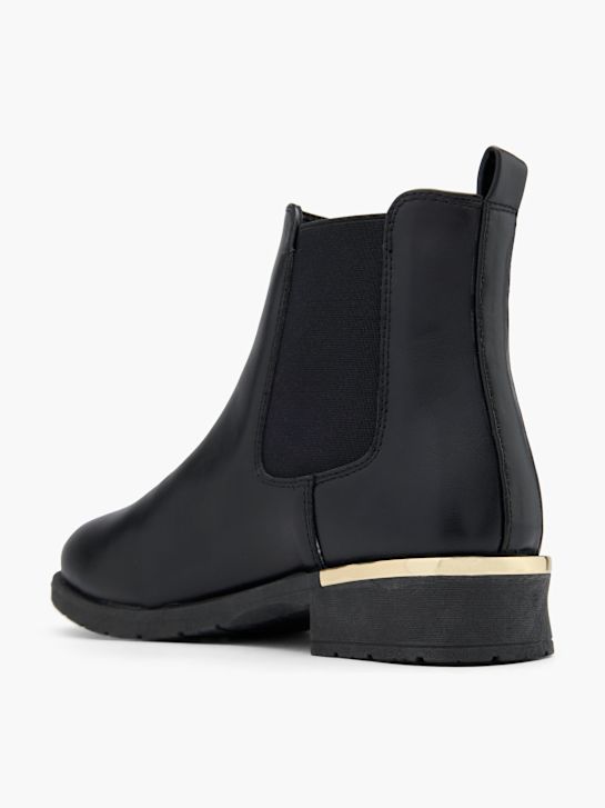Catwalk Botki chelsea Czarny 100988 3