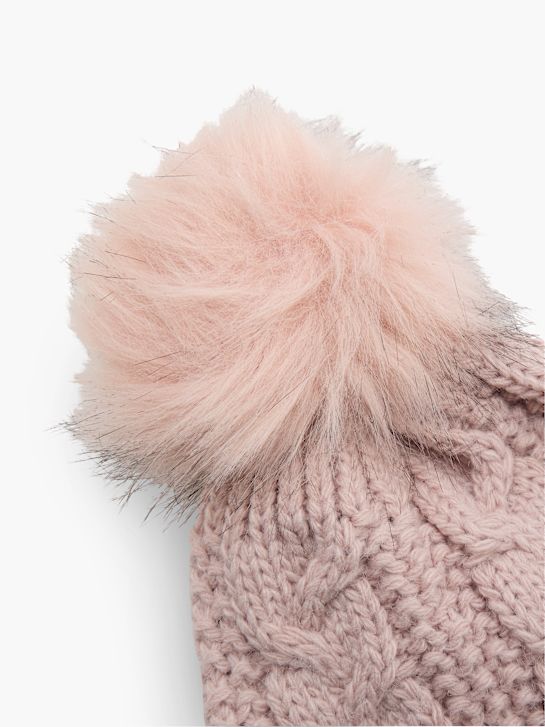 DEICHMANN Bonnet tricoté Rose 100732 3