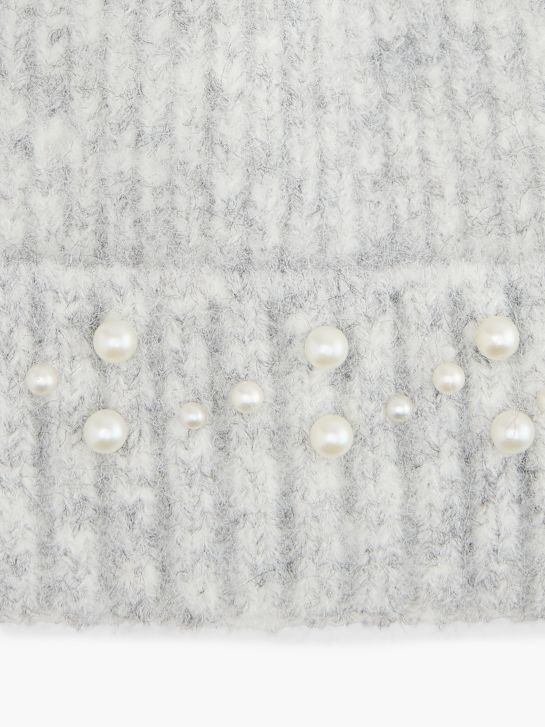 DEICHMANN Strickmütze Grau 100742 3