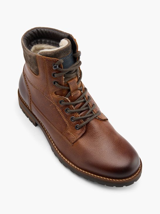 AM SHOE Schnürboots Braun 100769 2