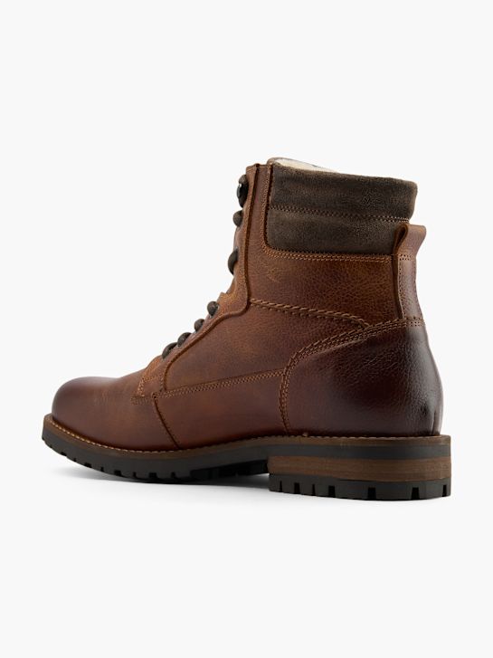 AM SHOE Fűzős bakancs barna 100769 3