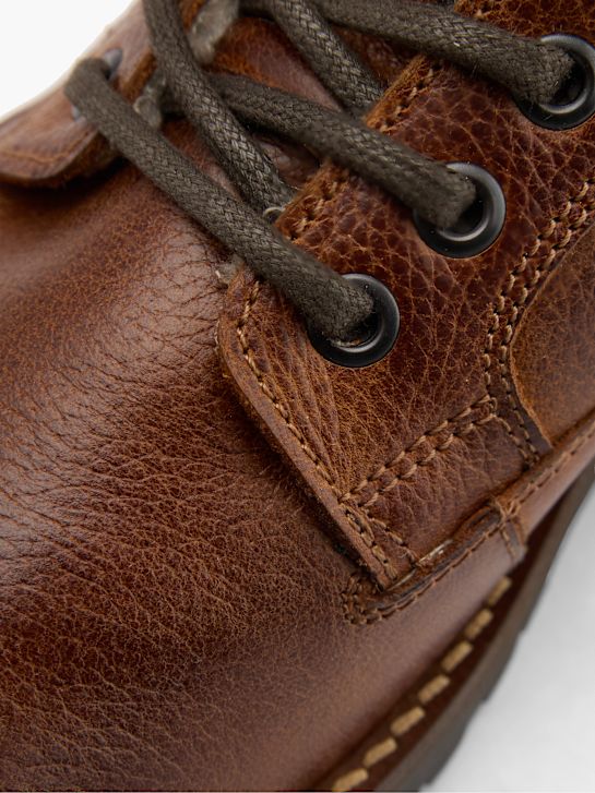AM SHOE Botki sznurowane Brązowy 100769 5
