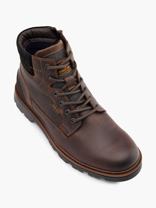 AM SHOE Schnürboots Braun 100771 2