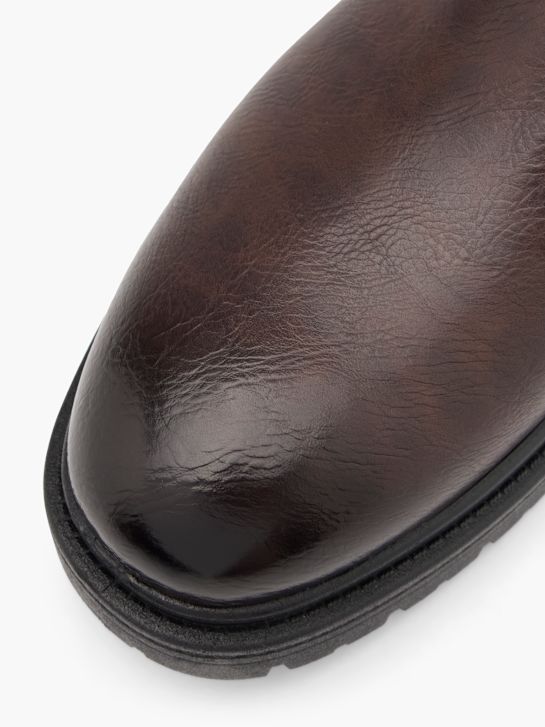 AM SHOE Stivale Chelsea Marrone 100780 5