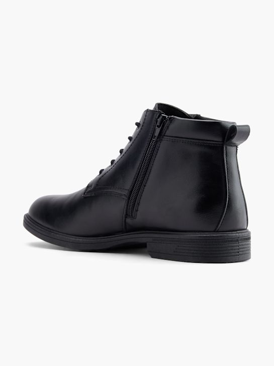 AM SHOE Боти с връзки Черен 100782 3