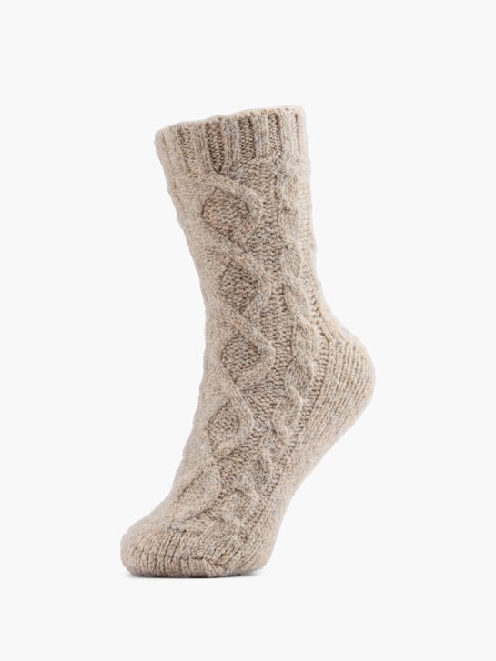 Cosy Nature Socken Beige 100861 1