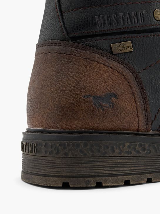 Mustang Bottes à lacets Noir 101260 6