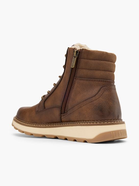 Mustang Bottes à lacets Marron 101262 3