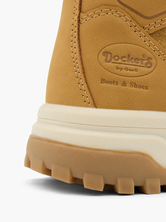 Dockers Bottes à lacets Beige 101328 6