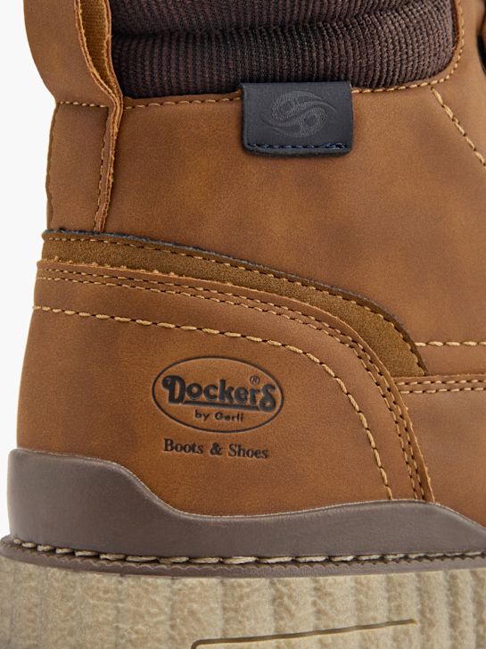 Dockers Schnürboots Cognac 101330 5
