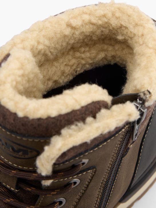 AM SHOE Schnürboots Braun 101325 5